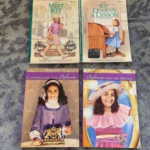 Lot of 4 American Girl Paperback Meet Books